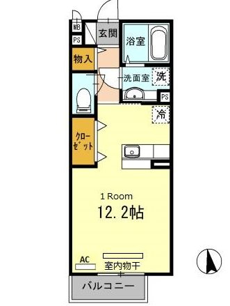 シャルマンハイムの間取り