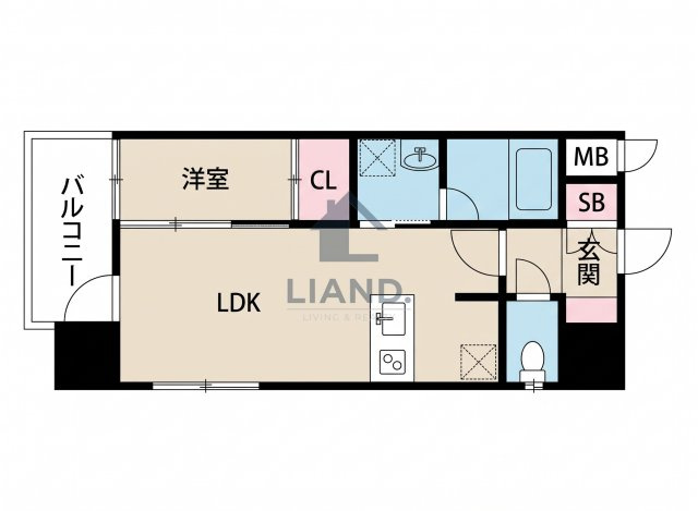 プライムアーバン博多東　東吉塚小学校区の間取り|プライムアーバン博多