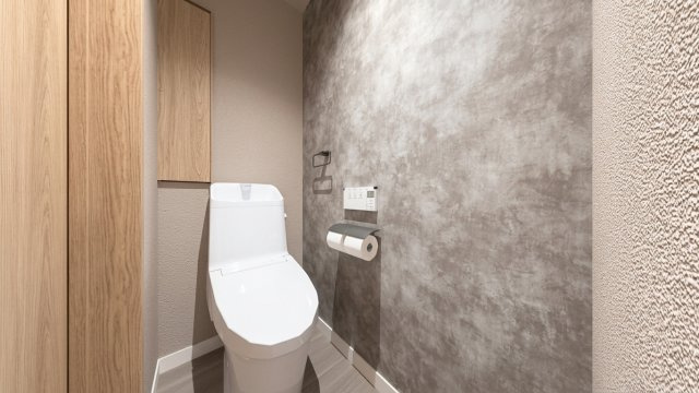 鶴見緑地アーバンコンフォートのトイレ|リフォーム完成後のイメージパースです。家具調度品等は含まれません。