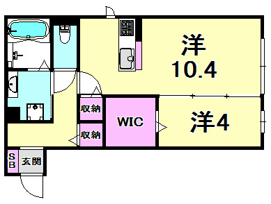 Brama甲東の間取り