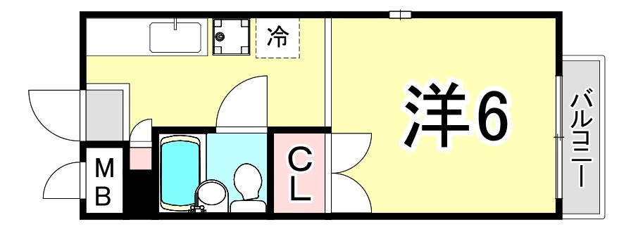 アメニティ夙川の間取り