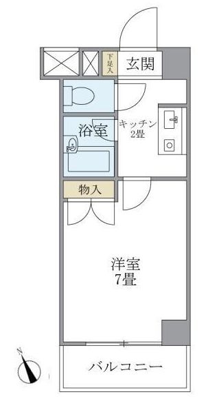 ポプラハウスの間取り