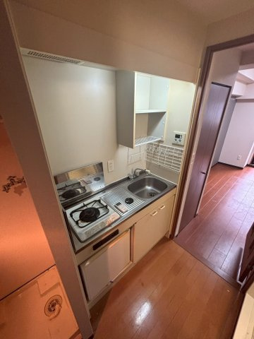 大阪市中央区石町２丁目の賃貸マンションのキッチン