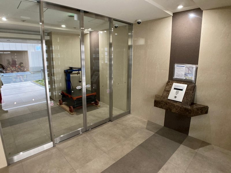 大阪市浪速区難波中３丁目の賃貸マンションのセキュリティ