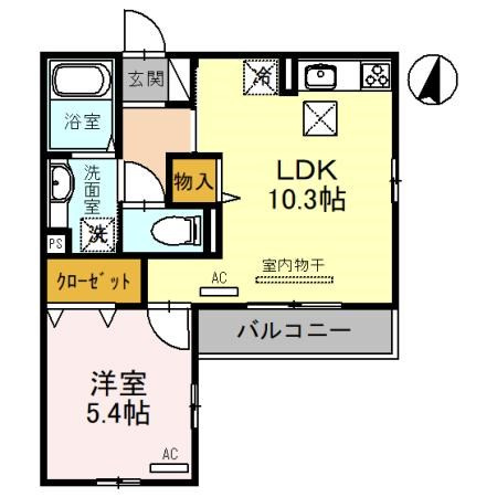 Glanspicaの間取り