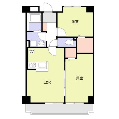 ミリオンベル神戸の間取り