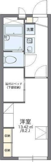 レオパレスアクティの間取り