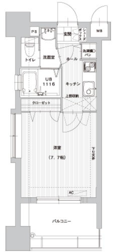 サヴォイ エリートの間取り