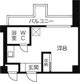 ライオンズマンション神戸花隈の間取り