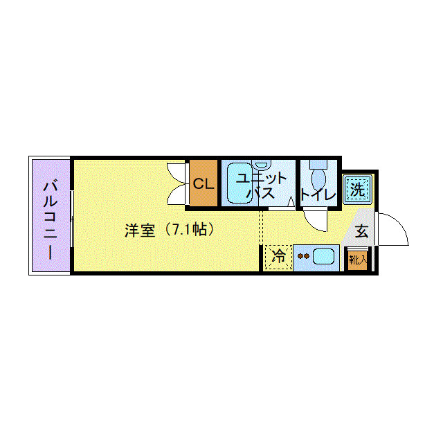 スチューデントハイツ代々木上原の間取り