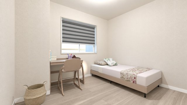 アストラル千里古江台の洋室|リフォーム完成後のイメージパースです。家具調度品等は含まれません。