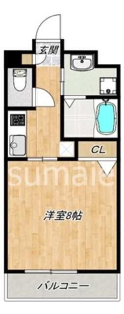 ディオールの間取り|間取り図