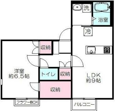 ラピスの間取り|間取りです。