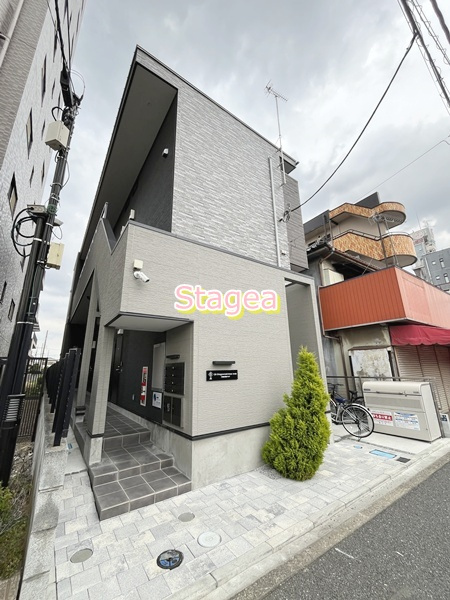 CB桶川駅前アルデの外観