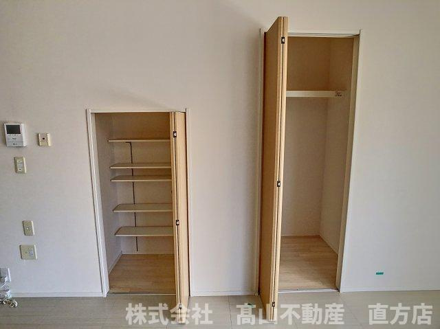 北九州市八幡西区野面２丁目のアパートの収納