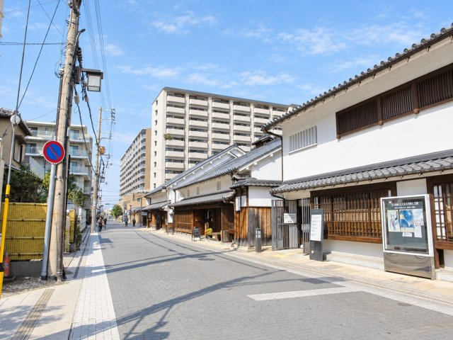 ローレルコート伊丹の周辺|伊丹駅周辺は美しい町並みが残っています。