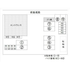 アトリオフラッツ大楠の区画図