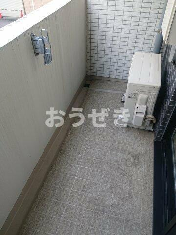 リライア吉野町Ⅱのバルコニー