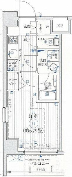 リライア吉野町Ⅱの間取り