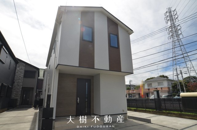 【外観】 | 海老名市中新田4丁目 新築戸建て 全4棟【仲介手数料無料】 | 建物完成しました！！内見可能です♪