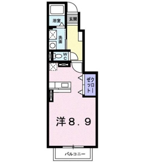 【間取り】 | メイプルコートⅡ