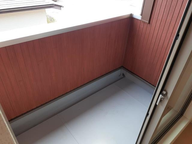 ハピナールのバルコニー