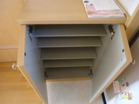 キューブの収納|シューズボックス
