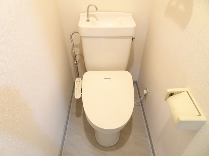 グリーンハウス3のトイレ|シンプルで使いやすいトイレです
