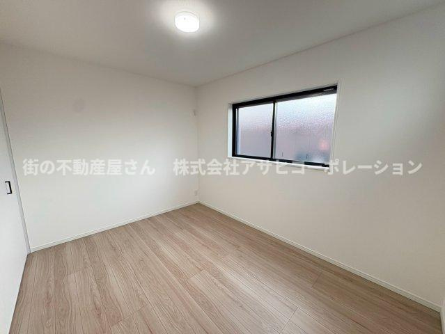垂水区歌敷山3丁目　新築戸建て　１棟限定の洋室|約6.0帖のお部屋はお子様部屋にしても充分！