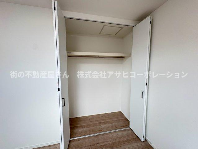 垂水区歌敷山3丁目　新築戸建て　１棟限定の収納|たっぷりとした収納スペースです