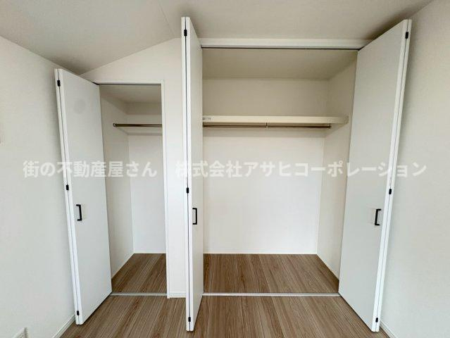 垂水区歌敷山3丁目　新築戸建て　１棟限定の収納|収納があります