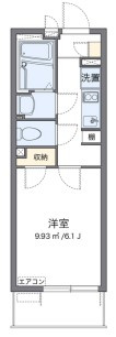 クレイノ栞の間取り