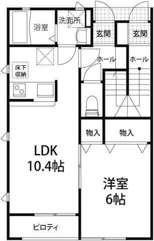 サンパーク西青木の間取り