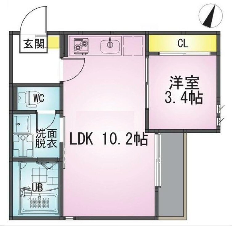 ＧＲＡＮＤＴＩＣ　大宮の間取り