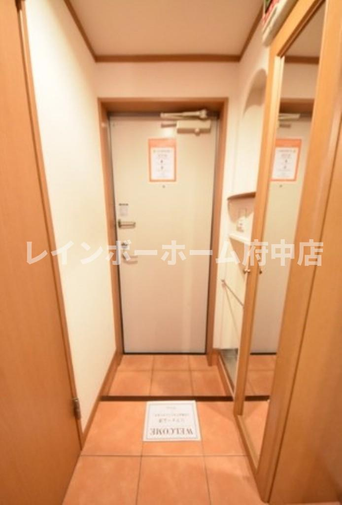 キャスルつつじヶ丘の玄関