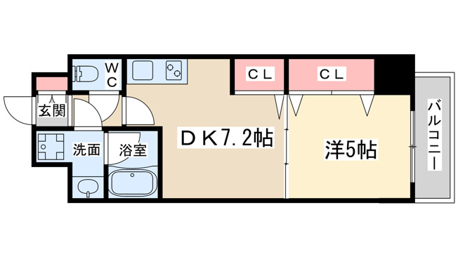 【間取り】 | ワンルーフフラットフクシマ