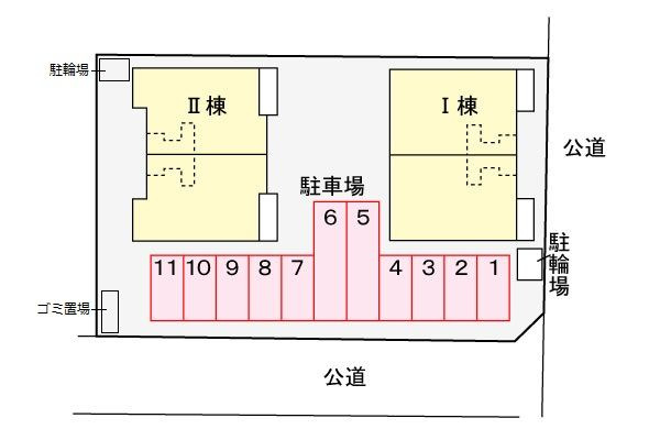 Ｖｉａｇｅ　Ｂの駐車場