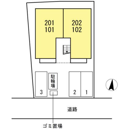 シーアネックスの区画図