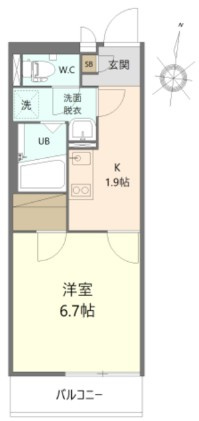 Crea【仲介手数料：50％OFF】対象物件！の間取り