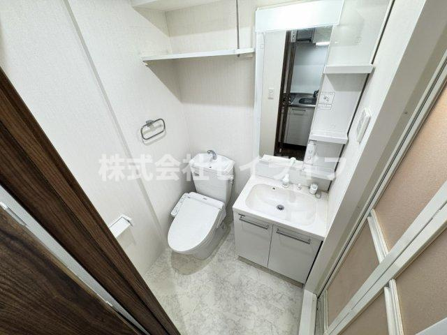 ヒルズ八尾本町の洗面所