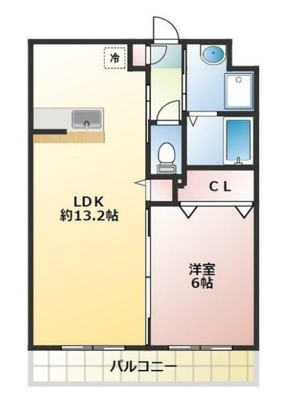 アルベージュの間取り