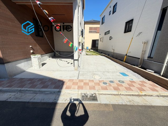 川越市南大塚３丁目　全12棟　新築戸建の駐車場|9/24　撮影