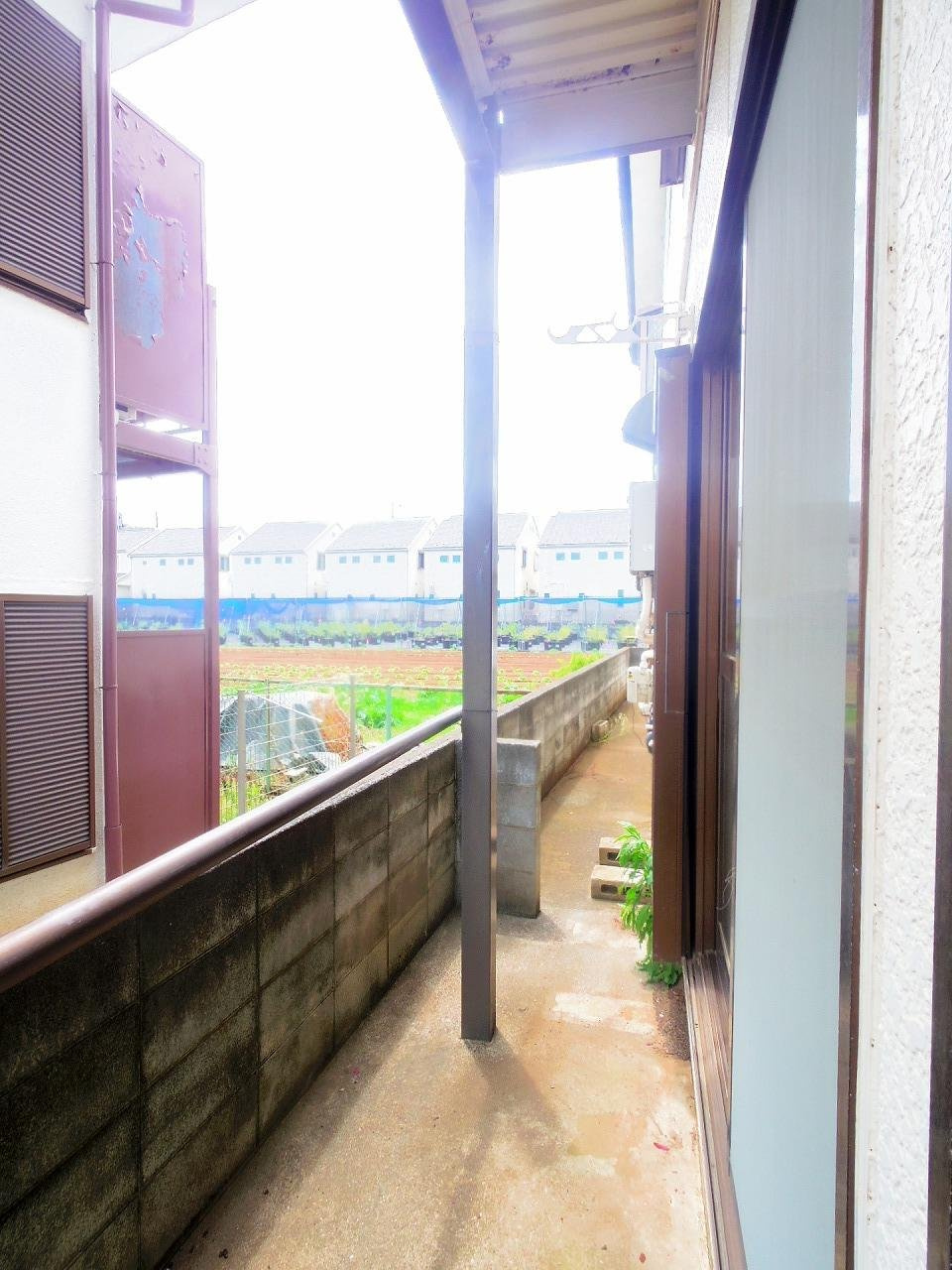 メゾン前原のバルコニー