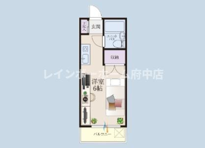 b’CASA多摩永山Ⅱre-bornの間取り