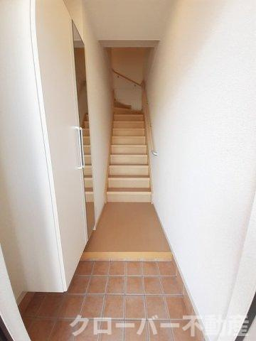 オルソ・グランデ元山　Ｂの玄関