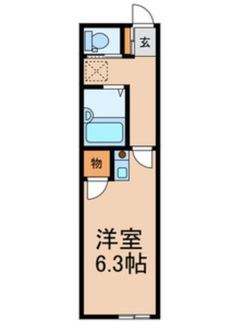 ソレイユⅠの間取り