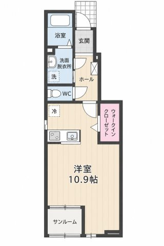 クレストアドバンステンパイⅡの間取り