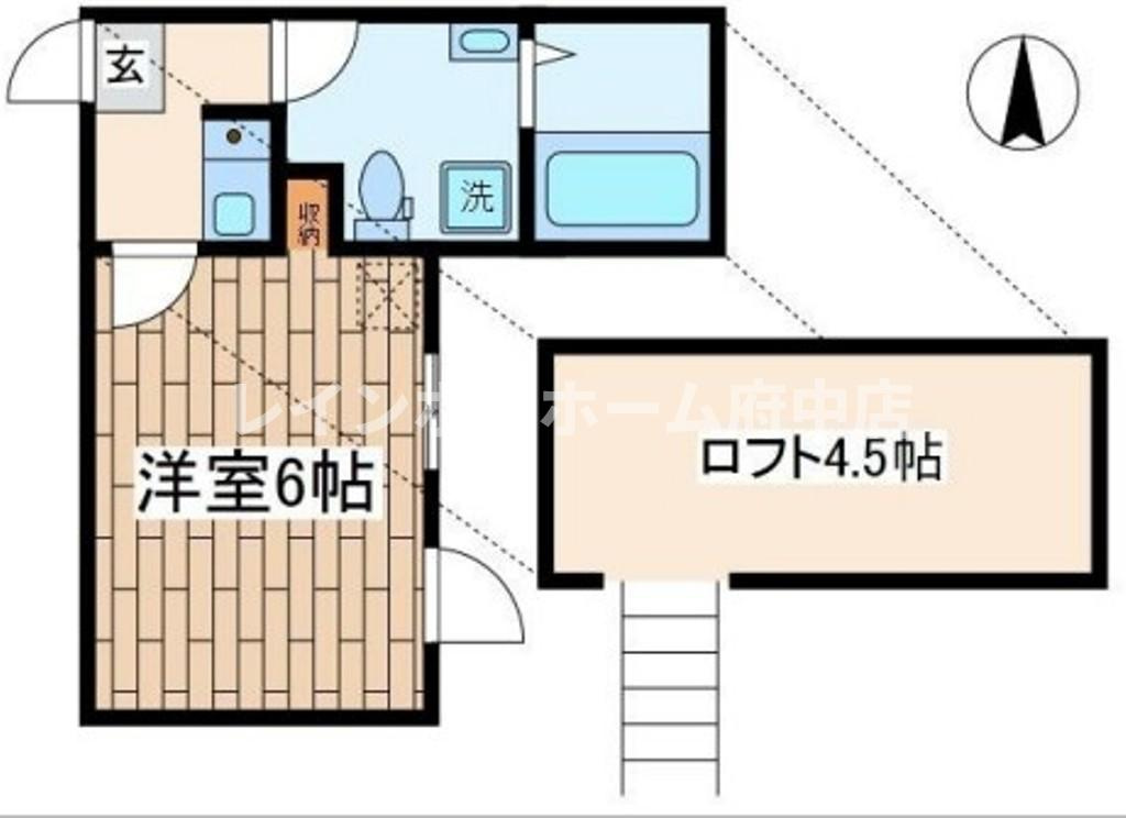 カトルセゾン調布の間取り