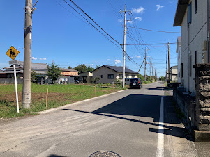 【前面道路含む現地写真】 | 川越市大字石田　売地　No.2区画