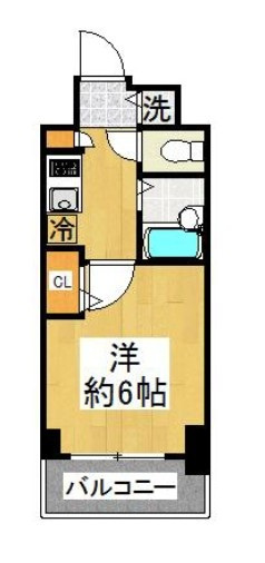 ガーラ・シティ門前仲町の間取り|間取りです。